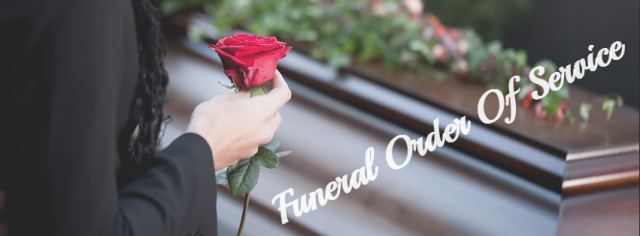 Funeral Order of services